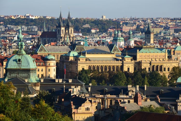 Panoramic view of the Old Town